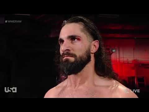 Seth Rollins Interview, WWE Raw, March 07 2022 background