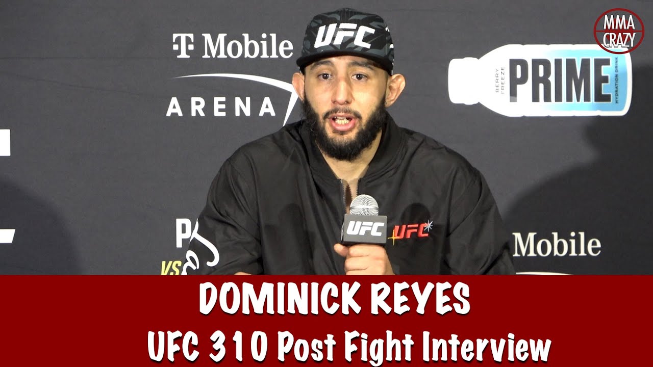 Dominick Reyes: “Like Daniel Cormier said, it’s my job to not care” on an emotional Anthony Smith background