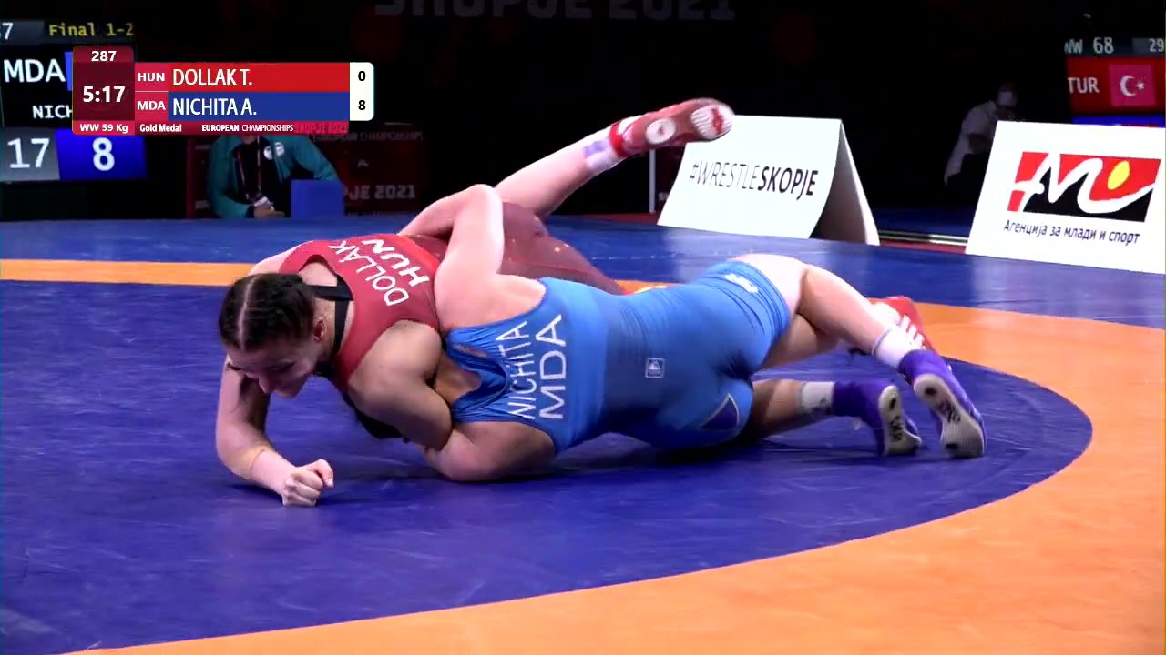GOLD WW - 59 kg: T. DOLLAK (HUN) v. A. NICHITA (MDA)