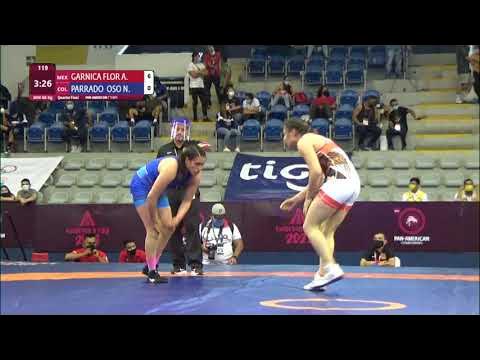 1/4 WW - 68 kg: A. GARNICA FLOR (MEX) v. N. PARRADO OSO (COL) background