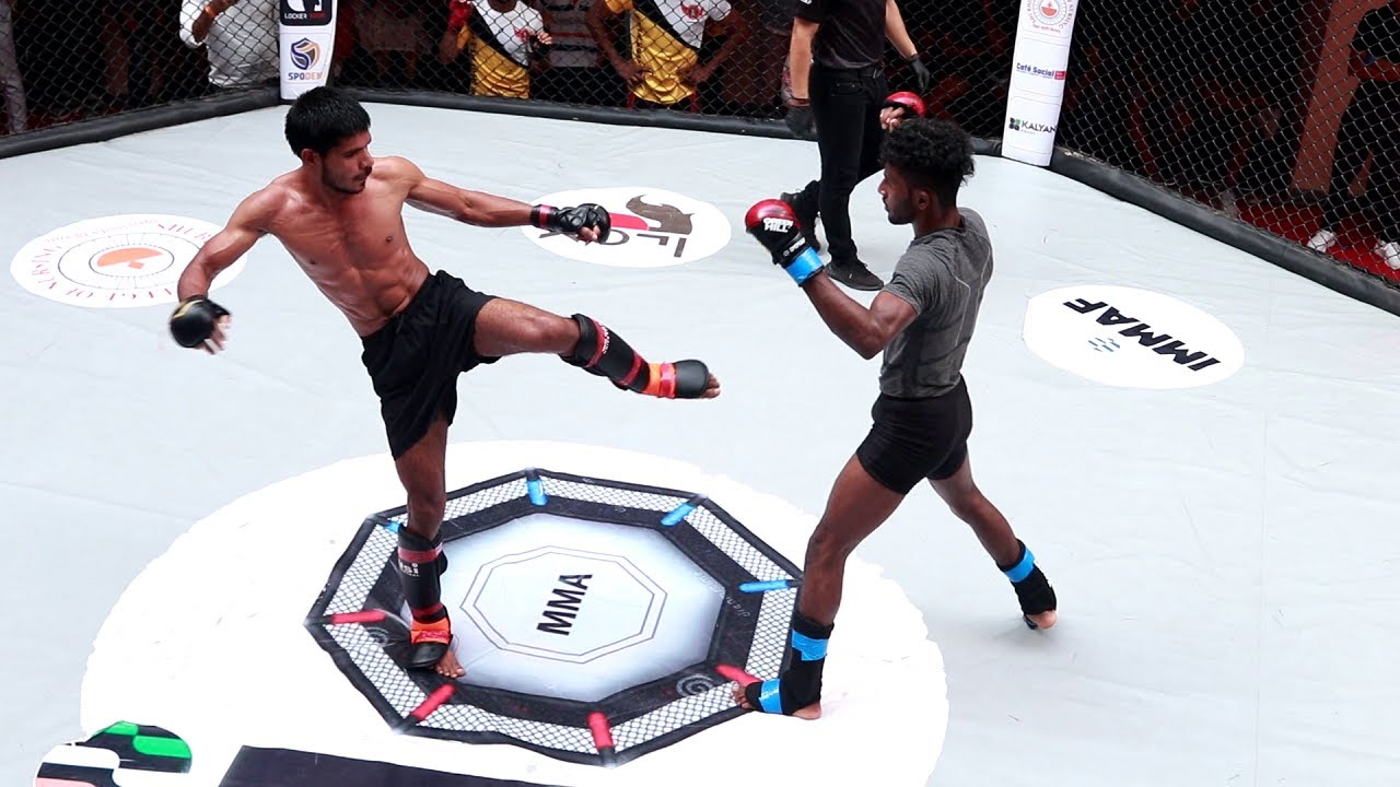 Ganesh Raj (Tamil Nadu) vs. Ramakrishna (Telangana) | Indian Open MMA Championship Indore | Fight