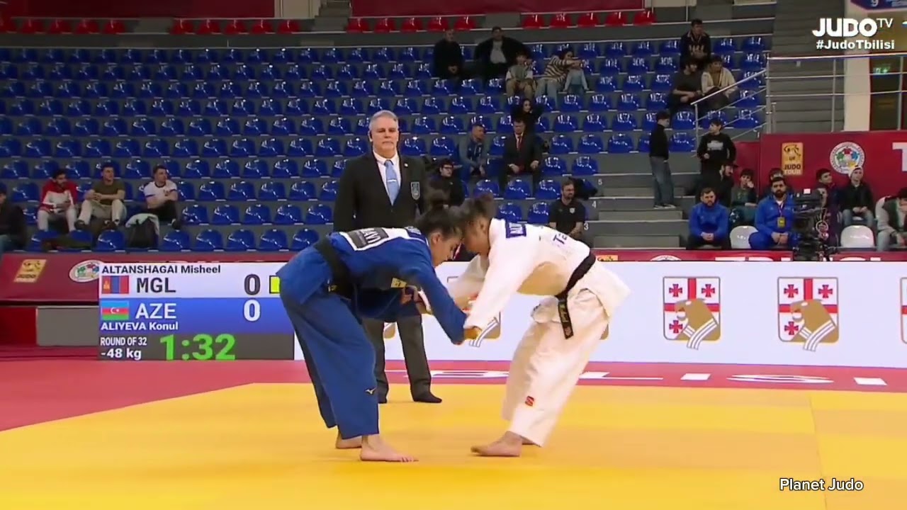 Misheel ALTANSHAGAI 🇲🇳 🆚️ Konul ALIYEVA 🇦🇿 | 1/16финала/-48кг | Большой Шлем Тбилиси 2026