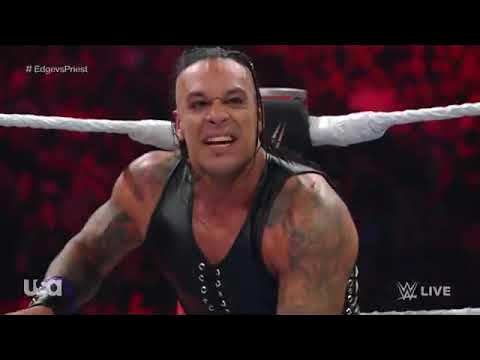 Edge Vs Damien Priest, WWE Raw, August 22 2022