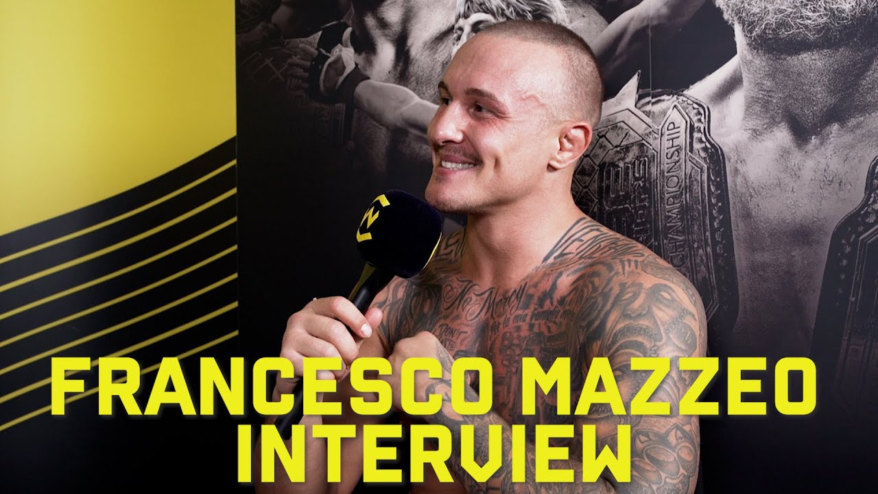 CW 174: Francesco Mazzeo Post-Fight Interview background