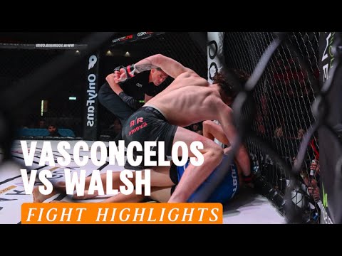 FCC38 - Connor “The Fly Catcher” Walsh vs Jhonata Vasconcelos Highlights [Sat 8th June 2024]