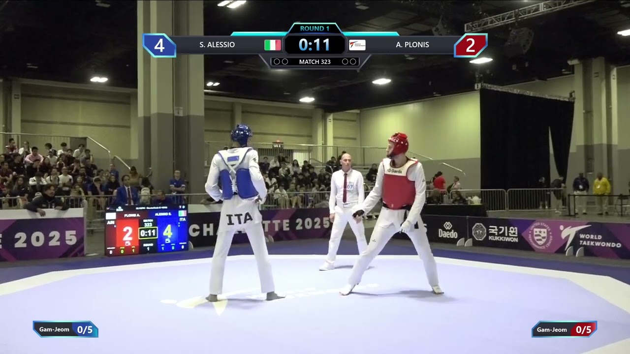 323 Quarterfinals M +80kg ITA S ALESSIO AIN A PLONIS PGM