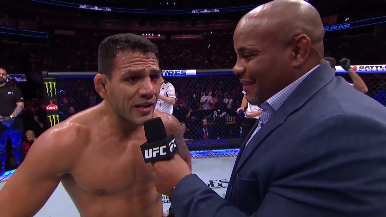 UFC Орландо: Рафаэль Дос Аньос - Слова после боя backdrop