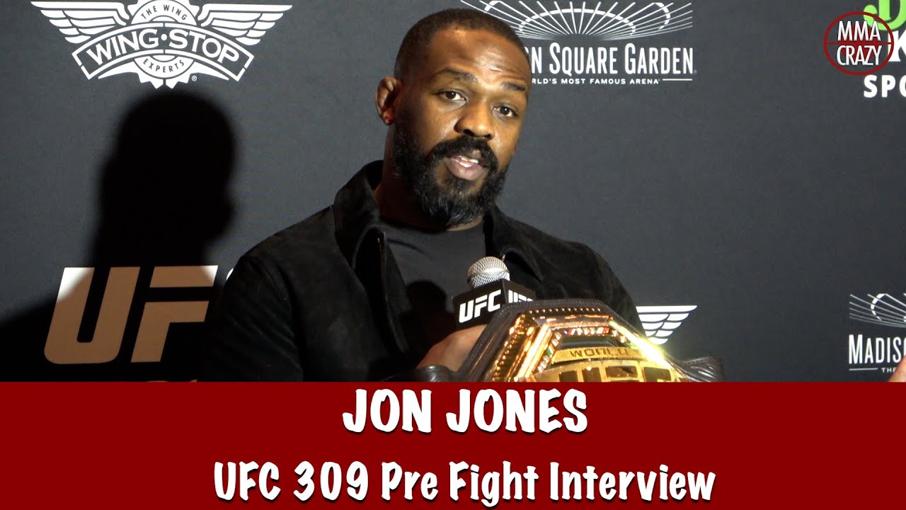 Jon Jones “I’M NOT DUCKING Tom Aspinall he’s just a big mouth that’s hot today”