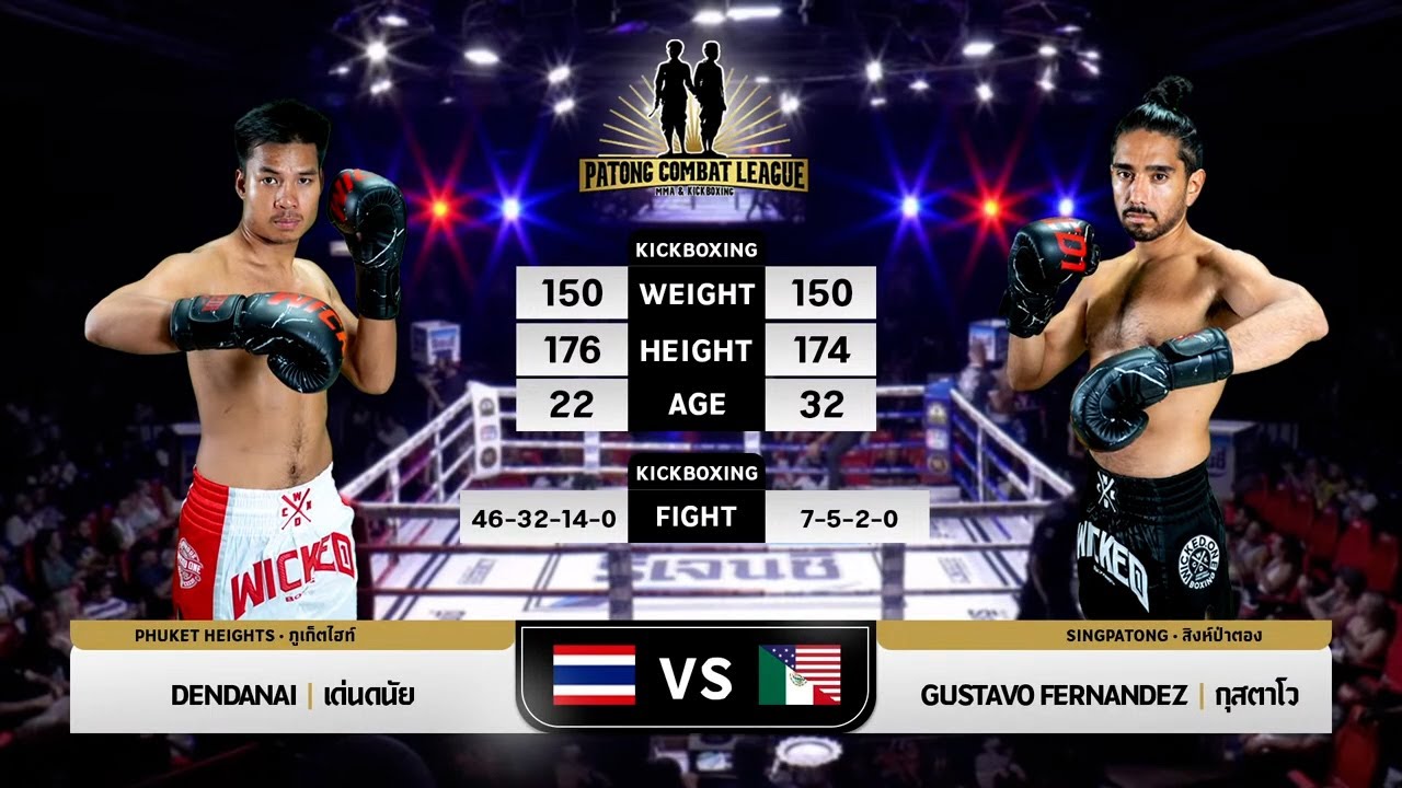 DENDANAI VS GUSTAVO FERNANDEZ (PATONG COMBAT LEAGUE MMA & KICK BOXING 2 MARCH 2025)