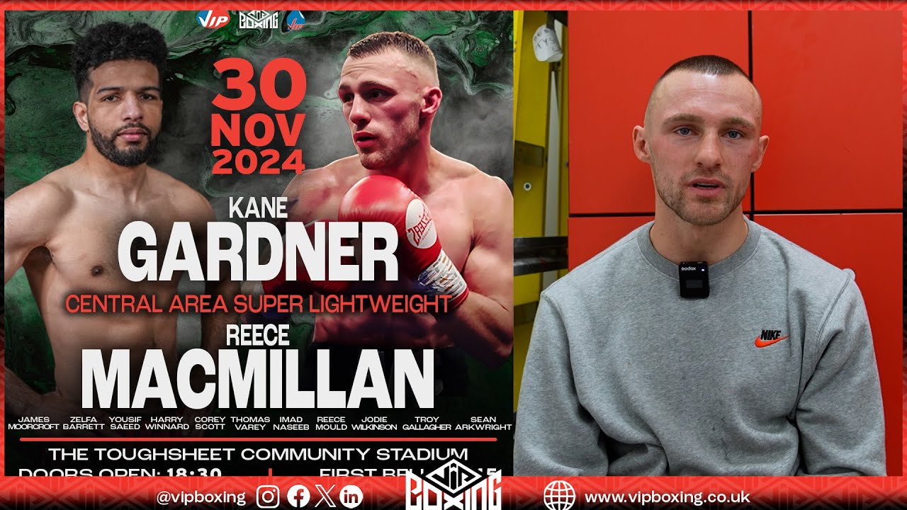 NOONE WOULD FIGHT KANE, BUT SOMEONE’S GOTTA. ILL BE THAT MAN - Reece MacMillan background