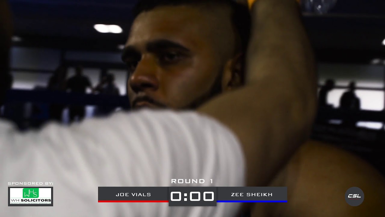 CSL 3 | Fight 9 | Zee Sheikh V Joe Vials backdrop