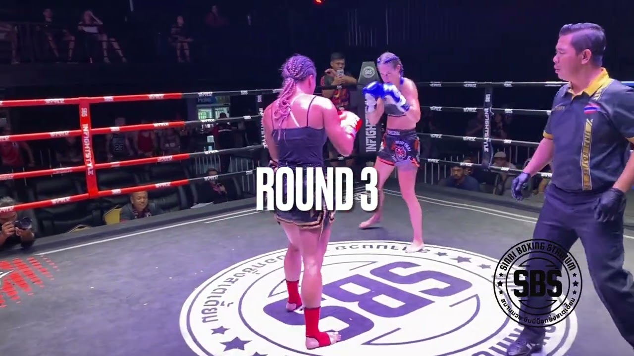 Jada Sinbi Muay Thai ๐ฆ๐บ(red) v Amanda Tiger Muay Thai๐จ๐ญ(blue)