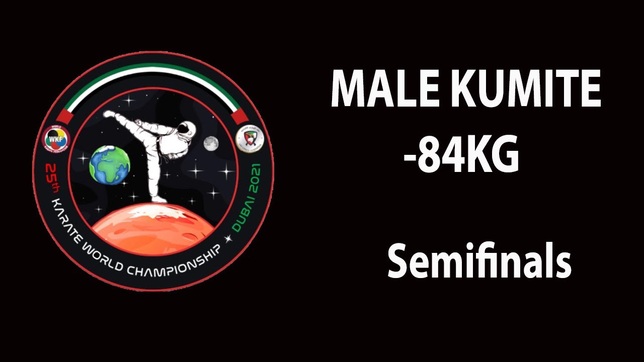 Karate Dubai 2021 | Male -84kg - SEMIFINALS | WORLD KARATE FEDERATION