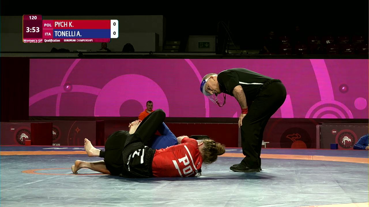 Qual. Women's GP No-Gi - 53 kg: K. PYCH (POL) v. A. TONELLI (ITA)
