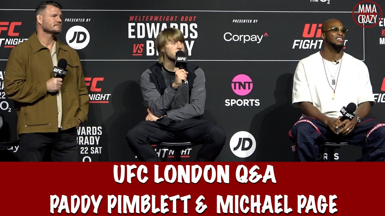 UFC Q&A: Paddy Pimblett targets Islam Makhachev 2026, MVP blasts Colby Covington background