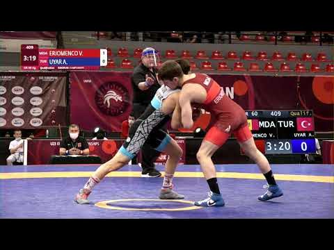 Qual. GR - 60 kg: V. ERIOMENCO (MDA) v. A. UYAR (TUR)
