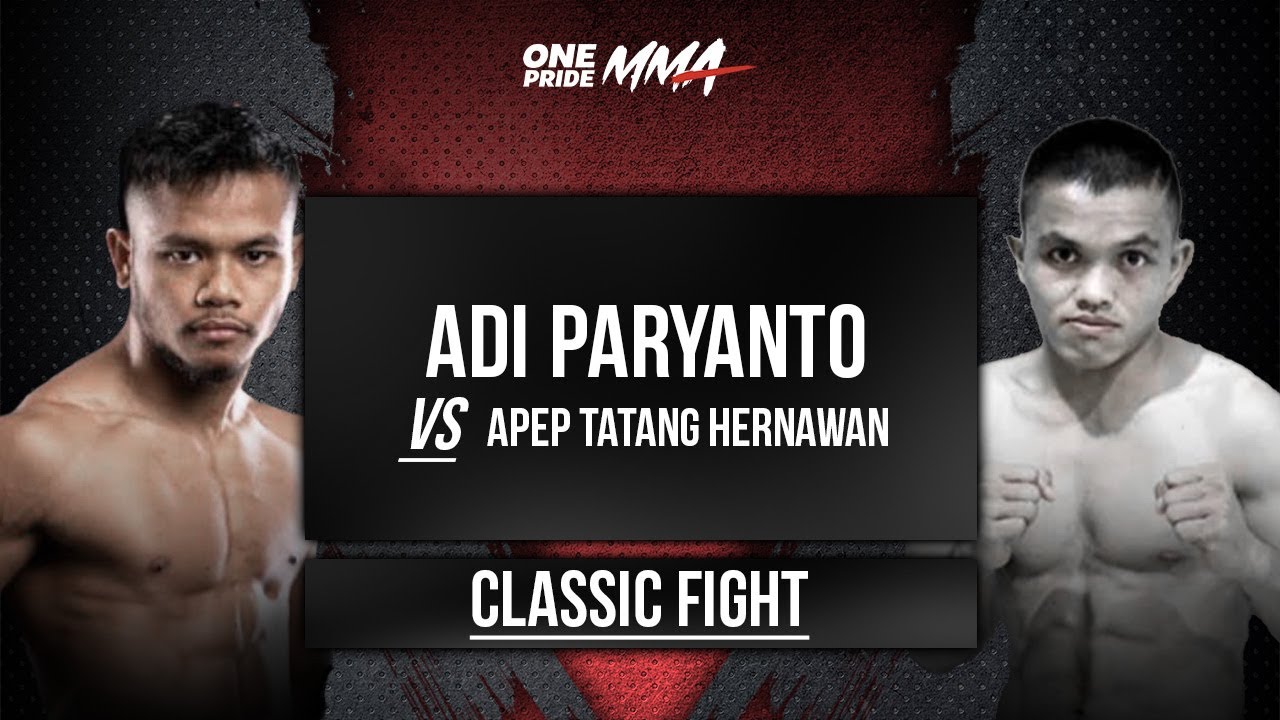 PERNAH VIRAL !! DUEL ADI PARYANTO VS APEP TATANG HERNAWAN | CLASSIC FIGHT ONE PRIDE MMA