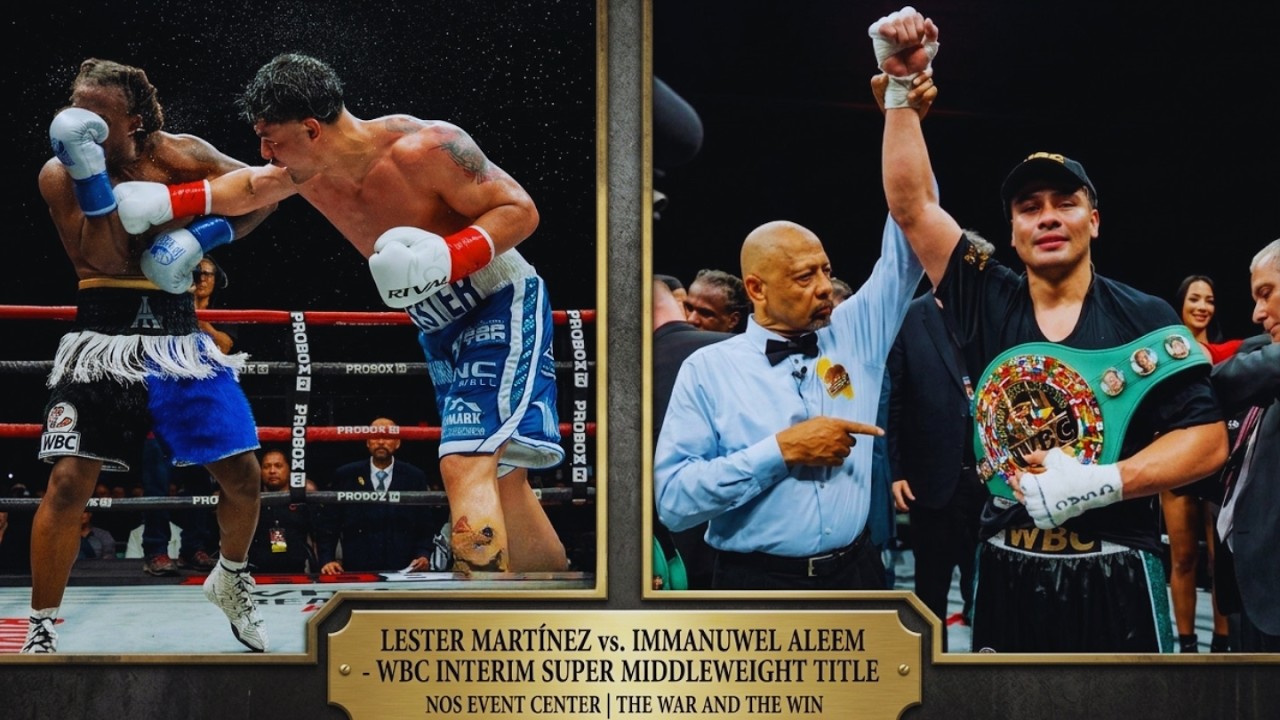 Guatemala’s FIRST Champion! Lester Martinez vs. Immanuwel Aleem: Post Fight Analisys.