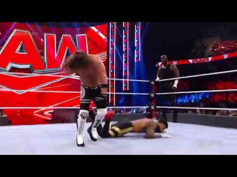 The Street Profits Vs AJ Styles and Omos, WWE Raw, Dec 06 2021