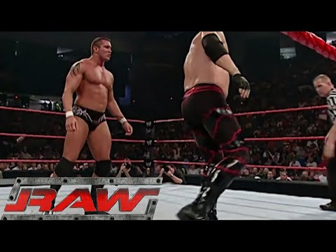 Randy Orton vs Kane RAW Jun 26,2006 background