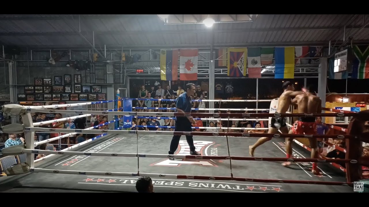 MuayThai KohPhangan | Golf MacKhanom vs Tong-Arun SorSisovut - 24 September 2023 backdrop