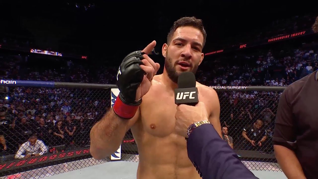UFC Париж: Нассурдин Имавов - Слова после боя