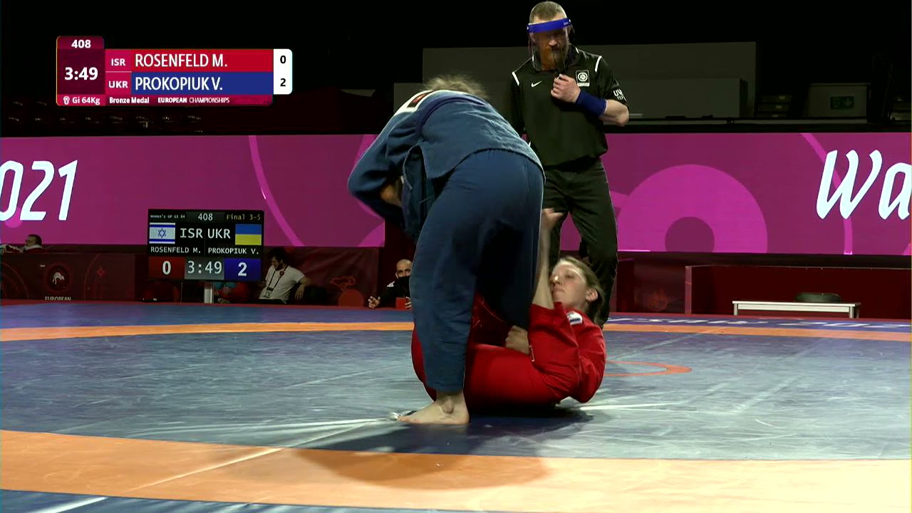 BRONZE Women's GP GI - 64 kg: M. ROSENFELD (ISR) v. V. PROKOPIUK (UKR)