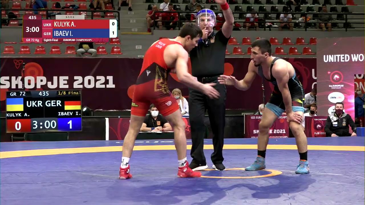 1/8 GR - 72 kg: A. KULYK (UKR) v. I. IBAEV (GER)
