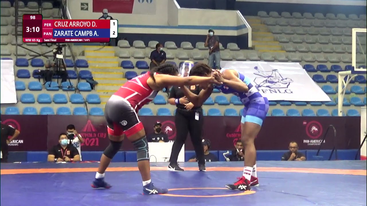 1/2 WW - 65 kg: D. CRUZ ARROYO (PER) v. A. ZARATE CAMPB (PAN)