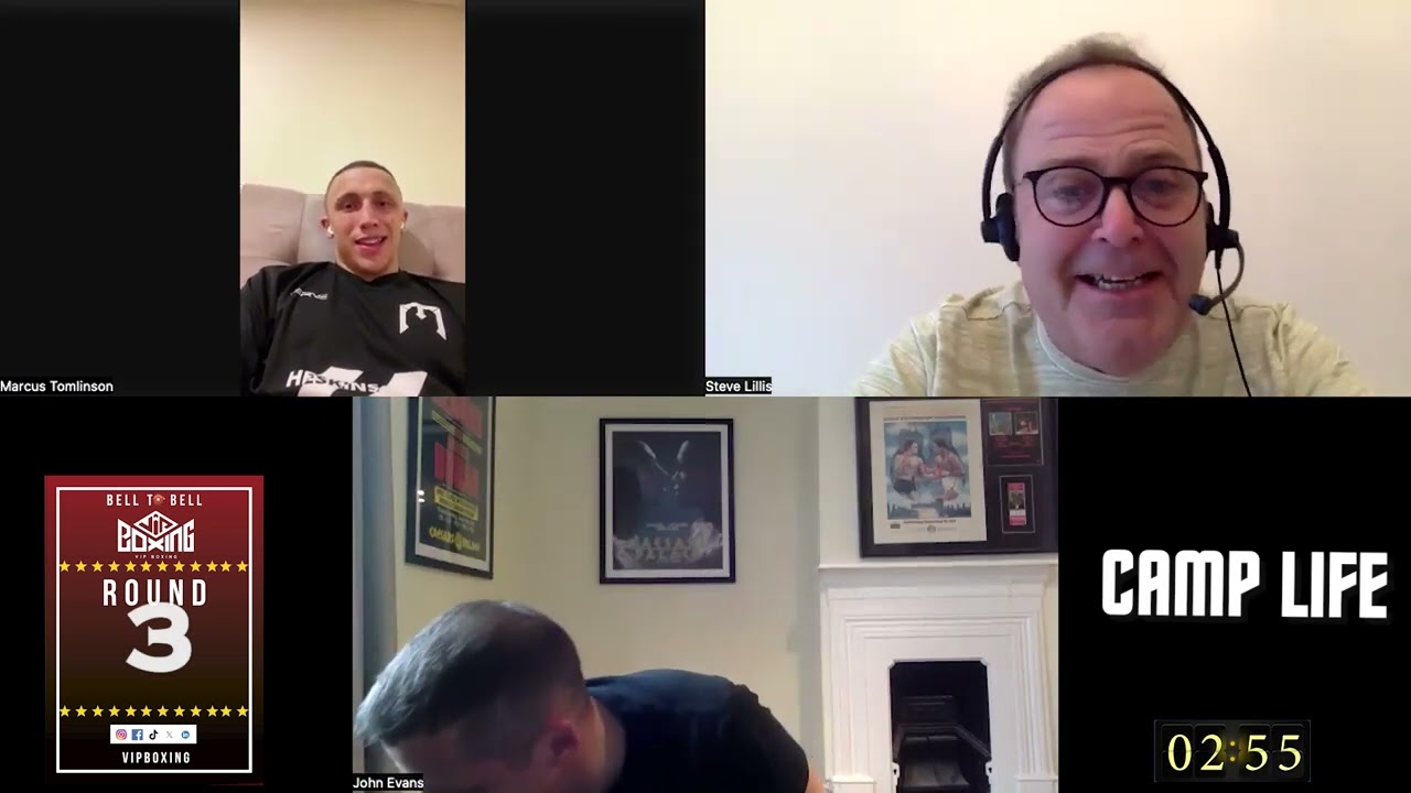 Middleweight Marcus Tomlinson joins VIP Bell 2 Bell from Hamzah Sheeraz's Dubai training camp Ep158 backdrop