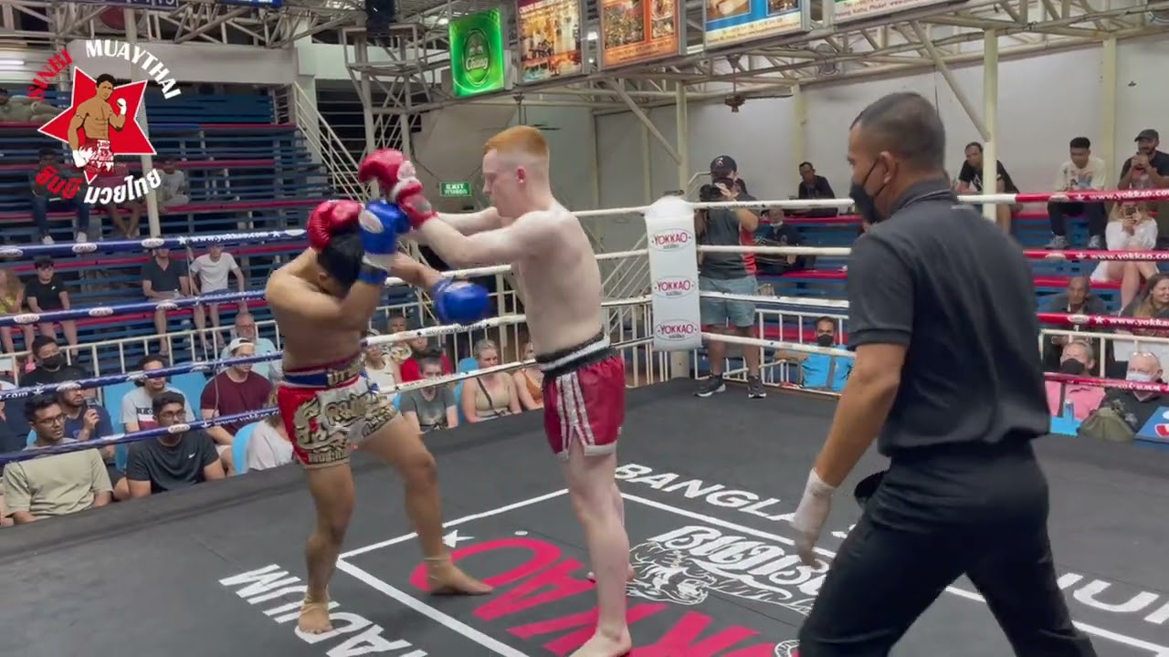 Sam Sinbimuaythai from England fights at Bangla Boxing Stadium, 19th August 2022