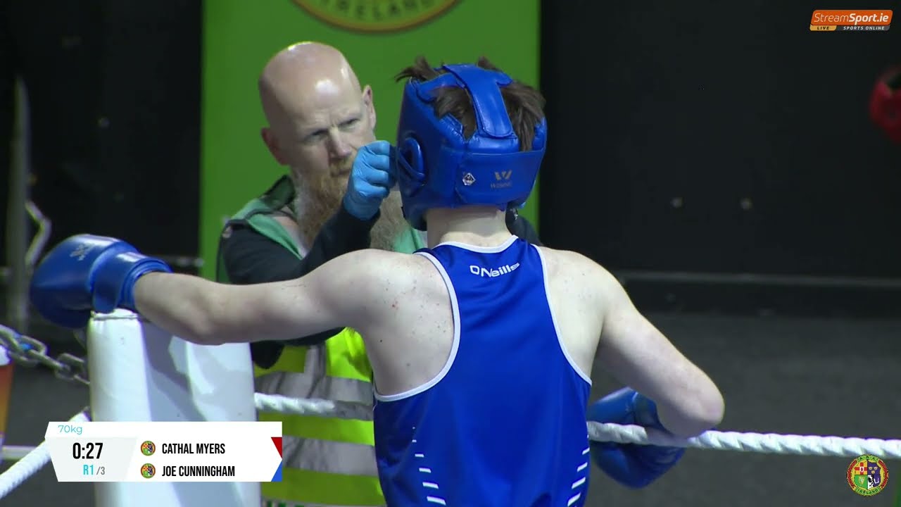 2024 National Junior 1 Championship: 70kg Cathal Myers (Sligo City) v Joe Cunningham (St Joseph’s U)