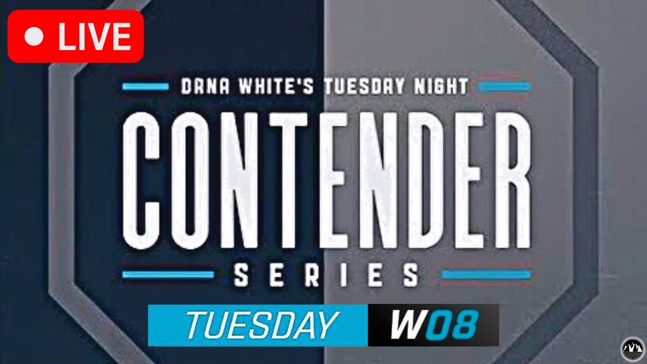 WEEK 8 Dana White's Tuesday Night Contender Series | LIVE STREAM | MMA UFC Watch Along DWCS Season 7