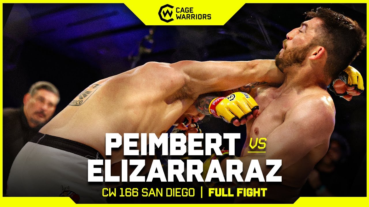 Miguel Peimbert vs. Carlos Elizarraraz | FULL FIGHT | CW 166 San Diego