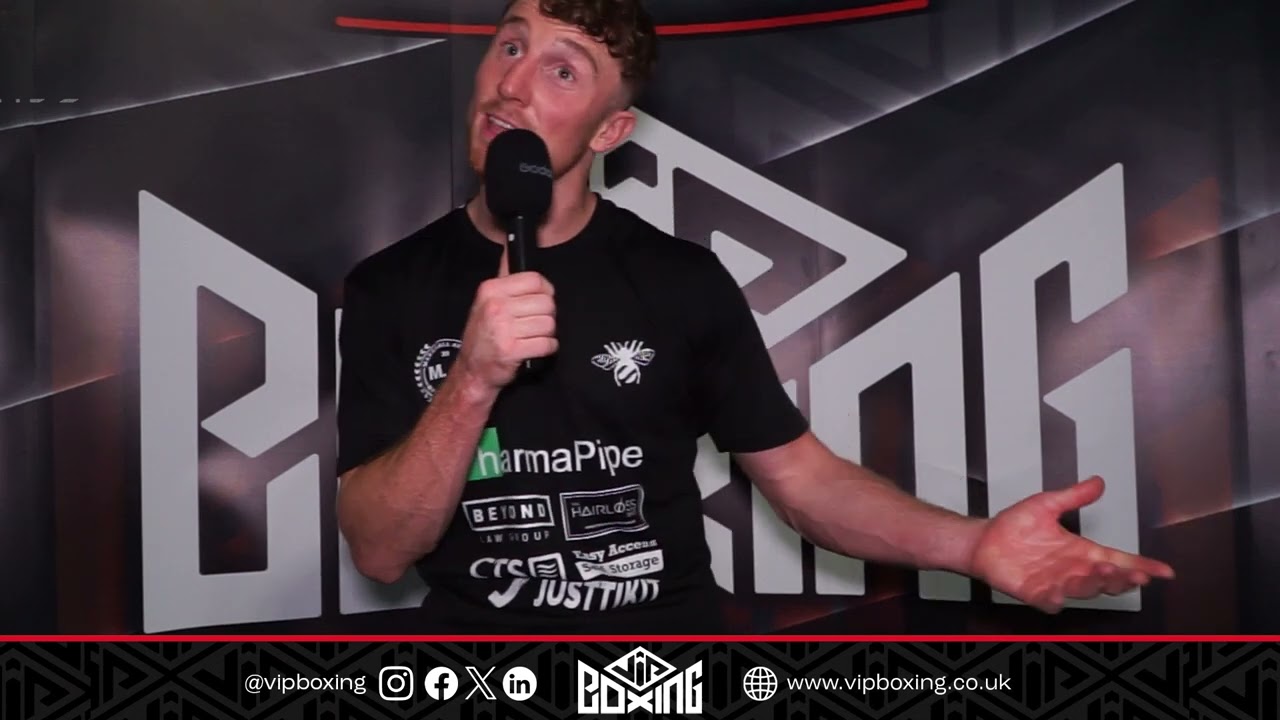 BRADLEY REA hints at BIG FIGHT NEWS after picking up another stoppage win