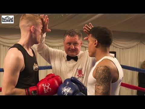 VIPtv FoTN Joseph Burgess v Aaron Ashton on West Wythenshawe Boxing Club show 25 Apr 2024 background