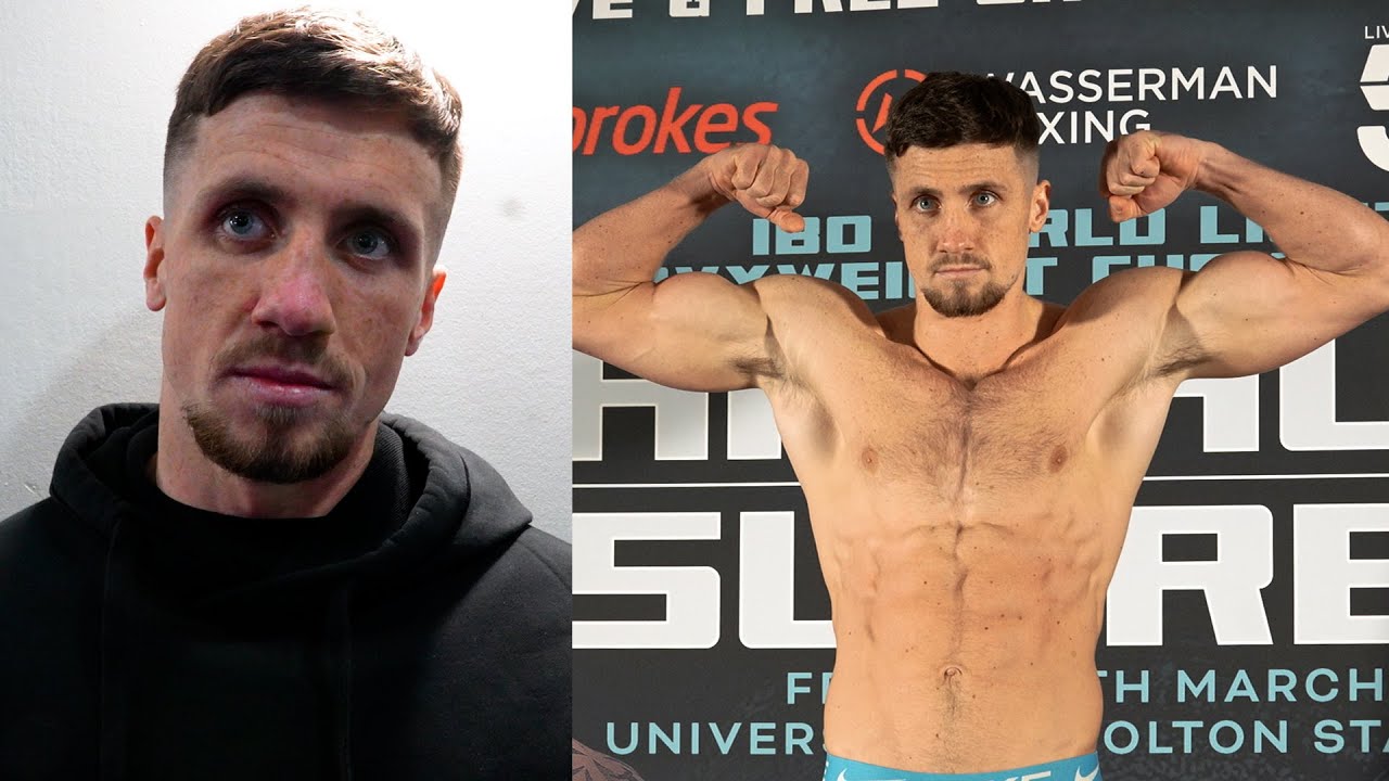 Bobby Faulkner v Georgi Velichkov weigh-in plus a quick chat with former top amateur & 4-0 Pro Bobby background