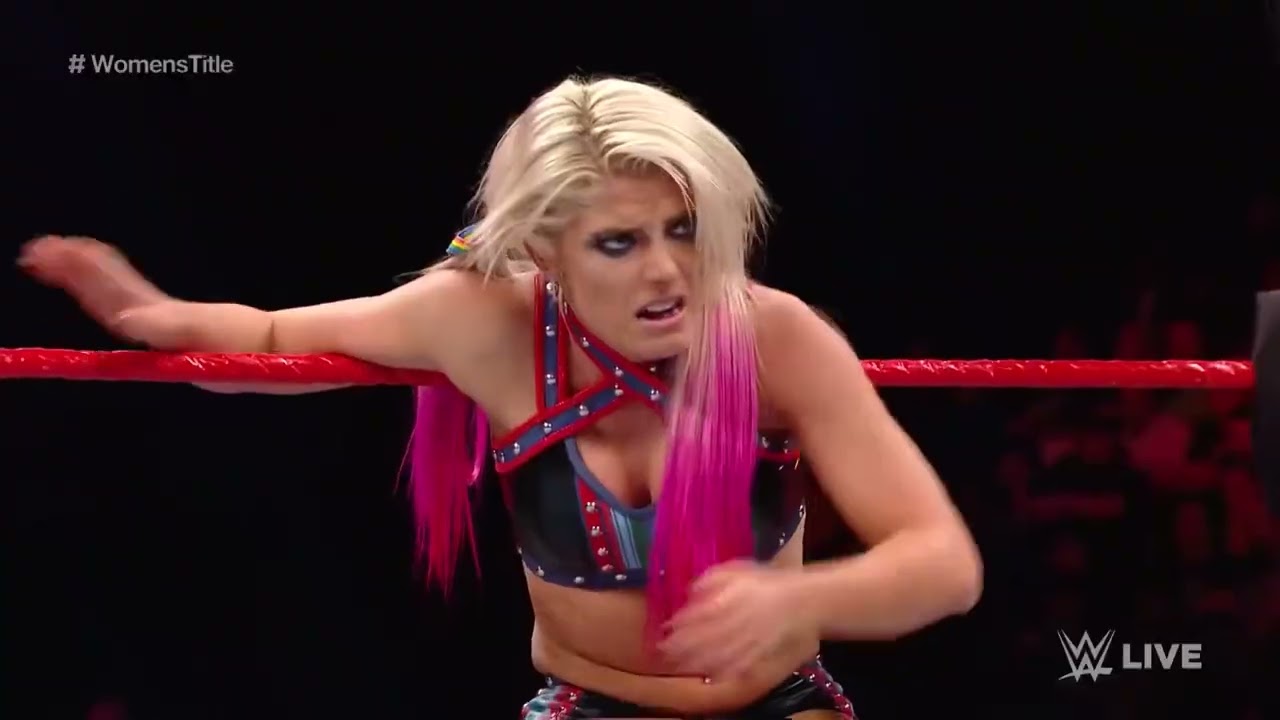 Alexa Bliss (c) vs. Mickie James - Raw Women's Championship Match: Raw, Oct. 30, 2017 backdrop