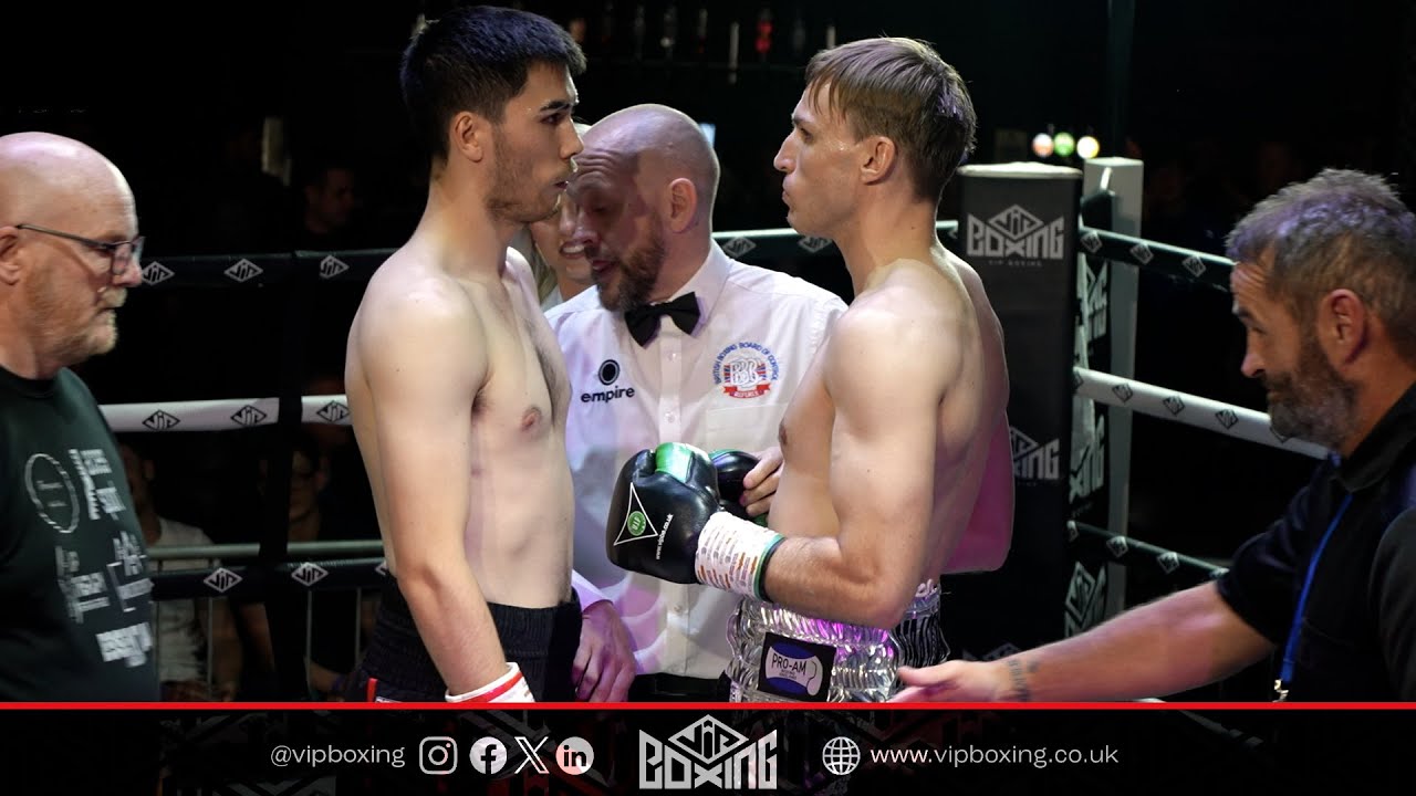 Connor Goulding vs Ryan Dickens at Liverpool's Grand Central Hall (8 June 2024)