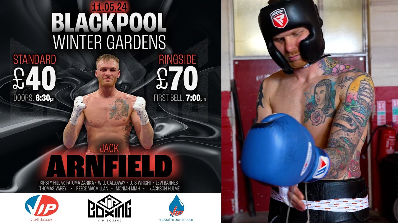 After 6 years out Former WBA International Champ Jack Arnfield returns to the ring.