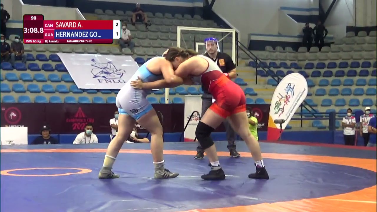 Round 2 WW - 65 kg: A. SAVARD (CAN) v. S. HERNANDEZ GO (GUA)
