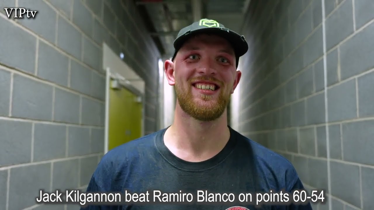 6 perfect hard rounds for Jack Kilgannon after 8 months out of the ring background
