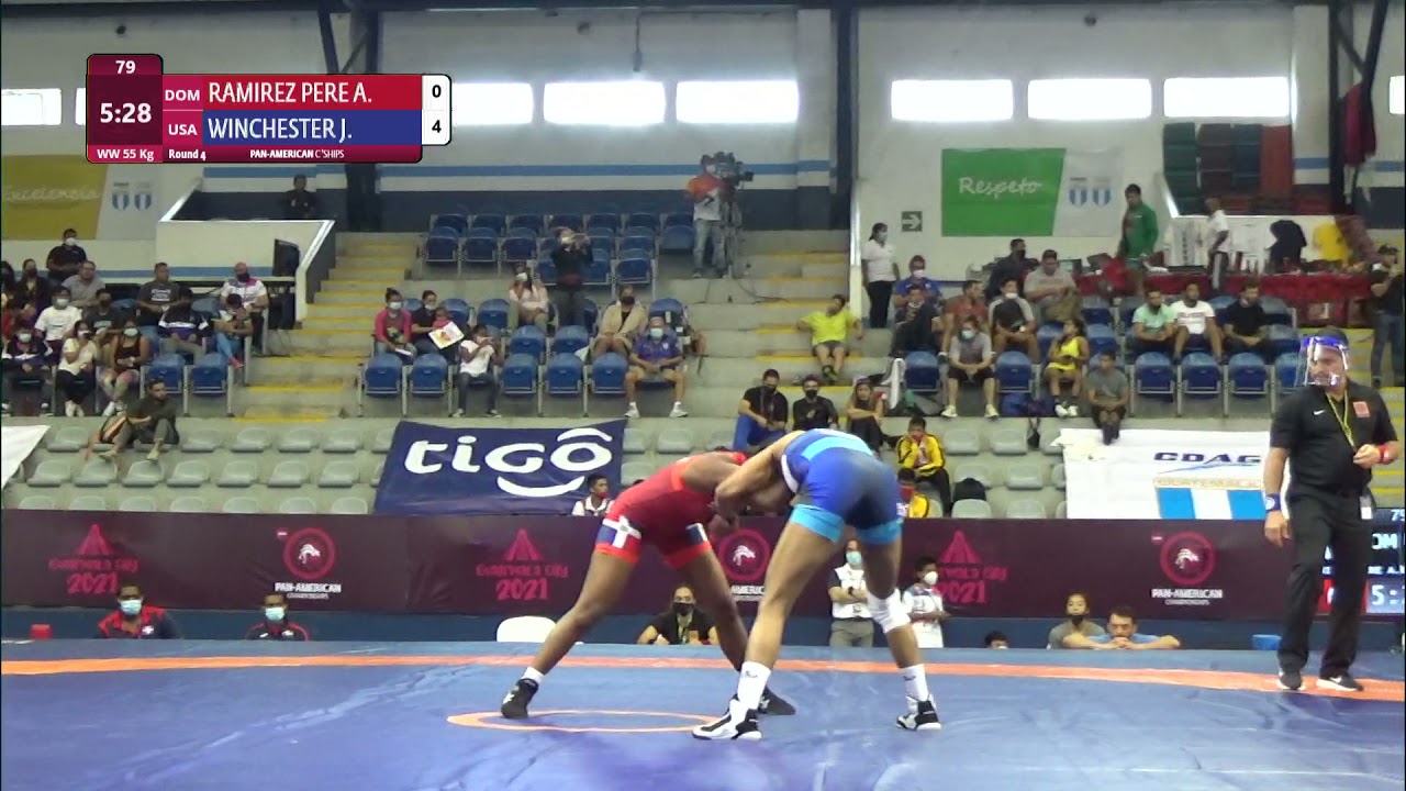 Round 4 WW - 55 kg: A. RAMIREZ PERE (DOM) v. J. WINCHESTER (USA)