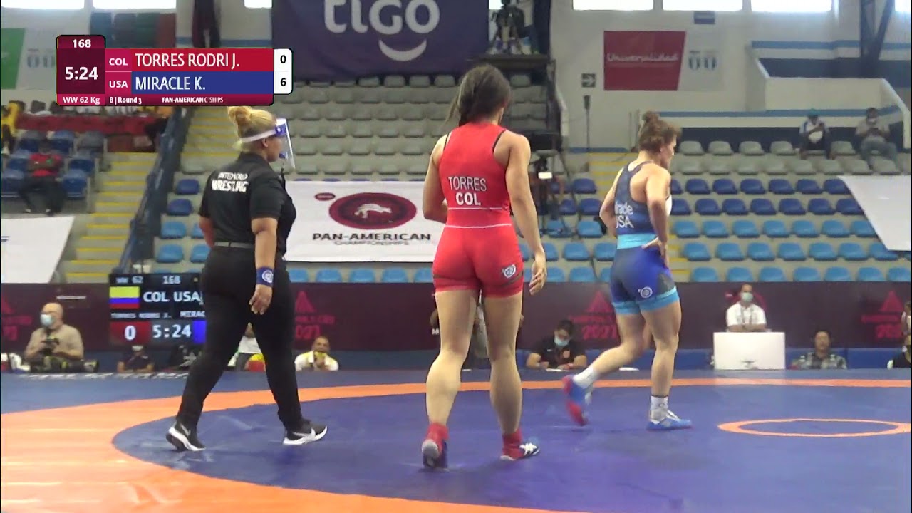 Round 3 WW - 62 kg: J. TORRES RODRI (COL) v. K. MIRACLE (USA)