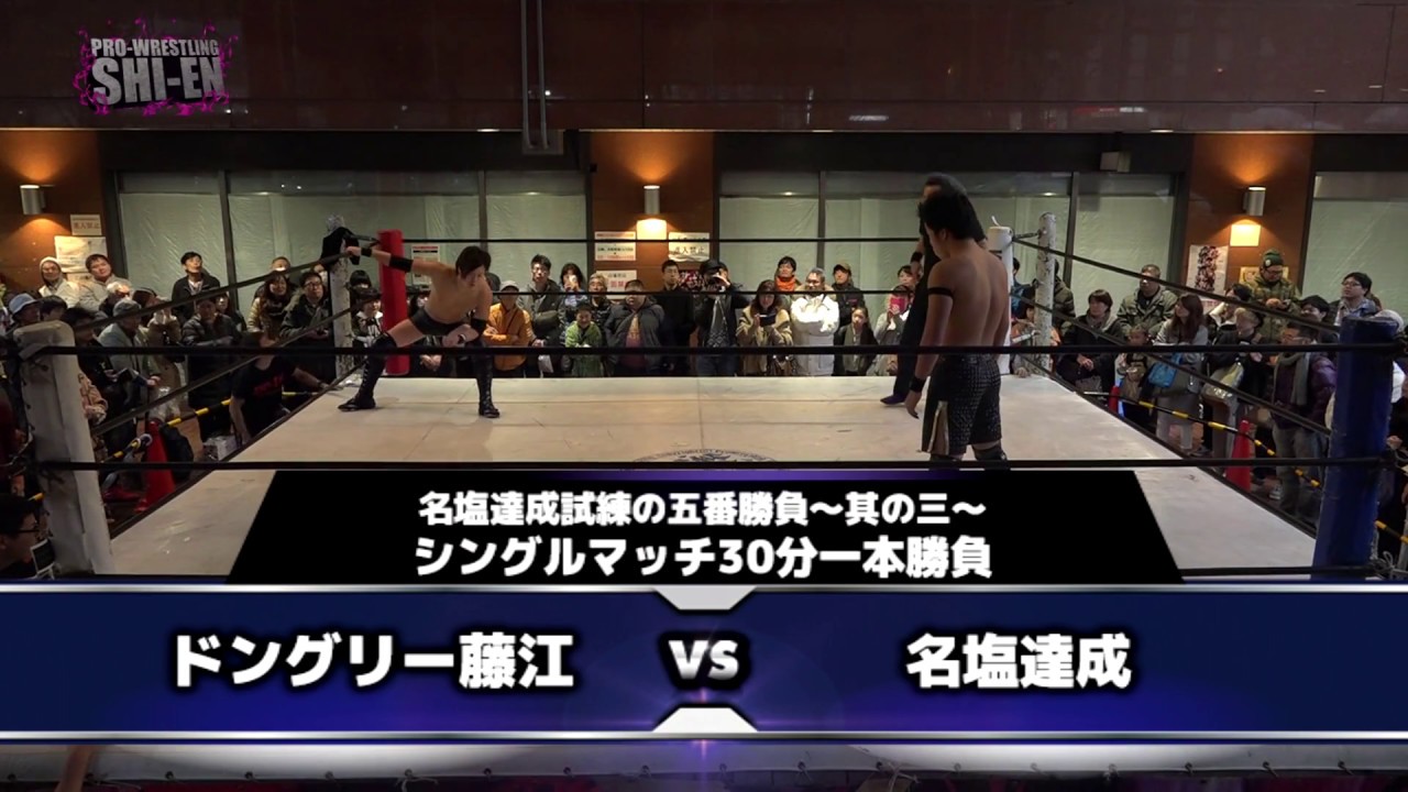 2016.11.27 プロレスリング紫焔ハイハイタウン大会 メインイベント background