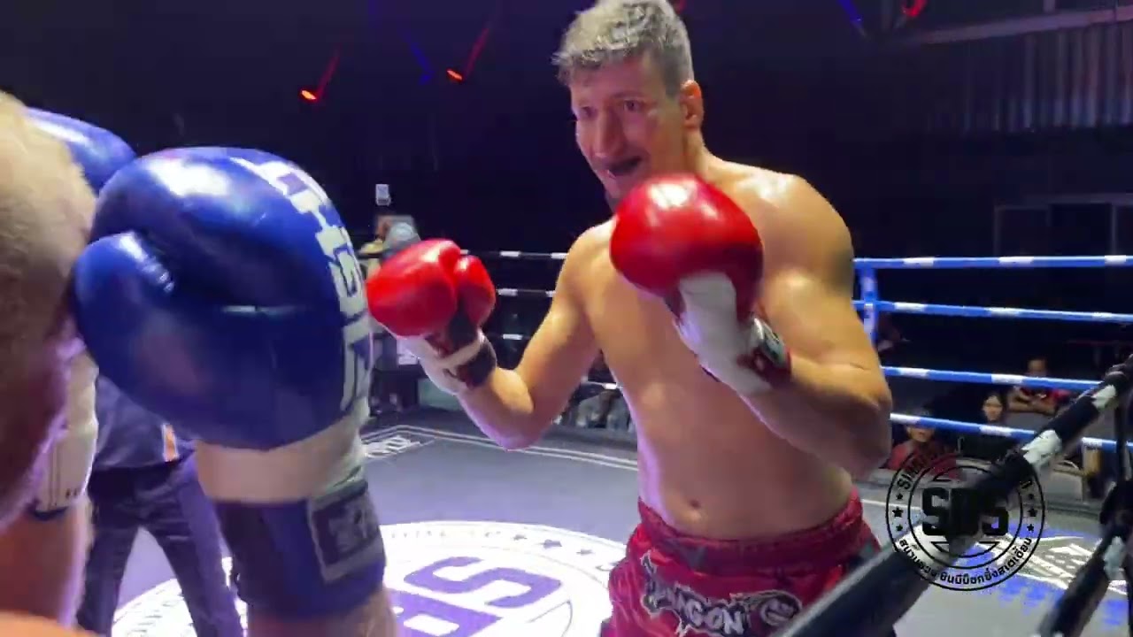 Persain MJ Fivepoints Muay Thai 🇮🇷 (red) v Daniel Southside Muay Thai 🇩🇪(blue)