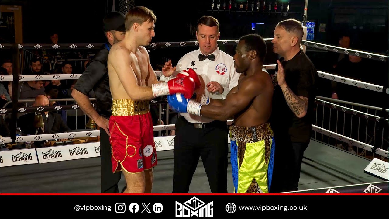 Connor Goulding v Serge Ambombo - Liverpool Grand Central Hall 23rd March 2024 background