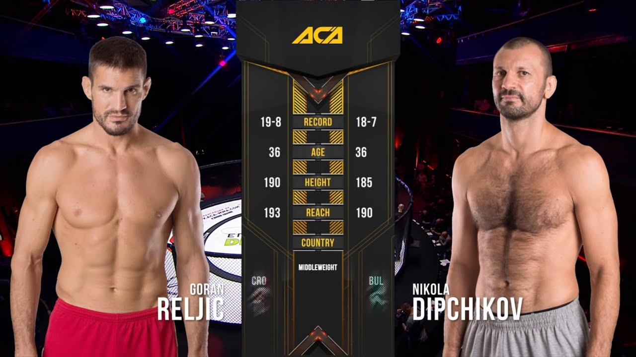 Горан Рельич vs. Никола Дипчиков | Goran Reljic vs. Nikola Dipchikov | ACA 109 - Lodz