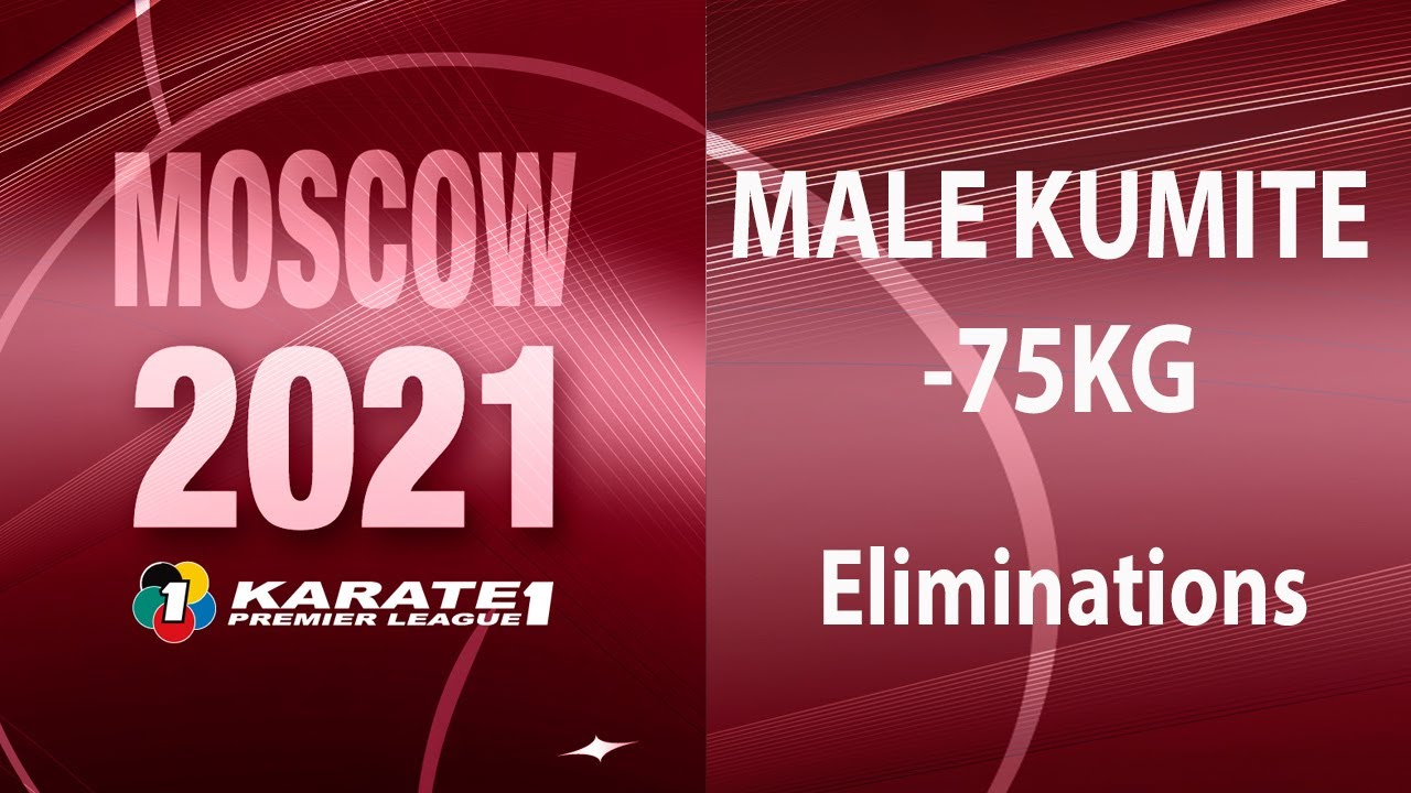 Karate1 PL Moscow | Male -75kg - Pool 3 | WORLD KARATE FEDERATION backdrop