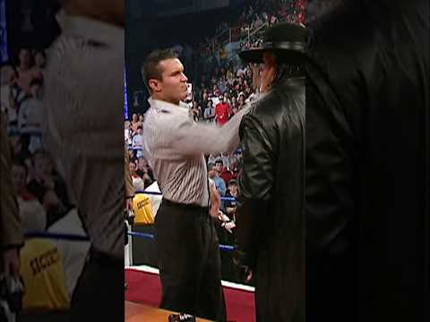 Randy Orton made a #WrestleMania statement on this day in 2005, a gutsy one… background